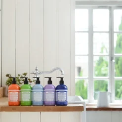 Dr. Bronner's Dr. Bronner’s Lemongrass & Lime -Teint Lisse Soldes Magasin dr bronners lemongrass lime savon liquide corps et cheveux 2