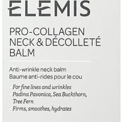 Elemis Pro-Collagen Neck & Décolleté Balm -Teint Lisse Soldes Magasin elemis pro collagen neck decollete balm soin anti rides cou et decollete 1