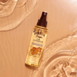 Hawaiian Tropic Silk Hydration -Teint Lisse Soldes Magasin hawaiian tropic silk hydration huile solaire visage et corps spf 15 1