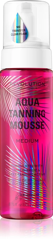 Makeup Revolution Beauty Tanning Aqua Mousse 1 Makeup Revolution Beauty Tanning Aqua Mousse
