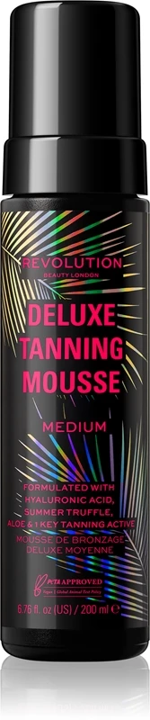Makeup Revolution Beauty Tanning Deluxe Mousse 1 Makeup Revolution Beauty Tanning Deluxe Mousse