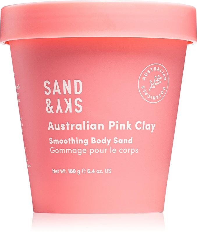 Sand & Sky Australian Pink Clay Smoothing Body Sand 1 Sand & Sky Australian Pink Clay Smoothing Body Sand