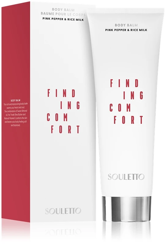 Souletto Pink Pepper & Rice Milk Body Balm 2 Souletto Pink Pepper & Rice Milk Body Balm – Image 2
