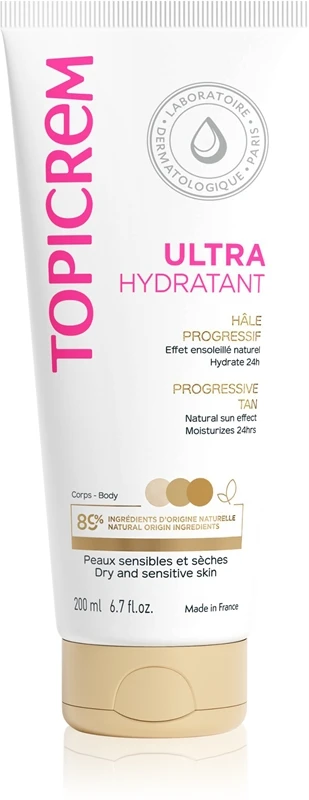 Topicrem UH BODY Ultra-Moisturizing Progressive Tan 1 Topicrem UH BODY Ultra-Moisturizing Progressive Tan