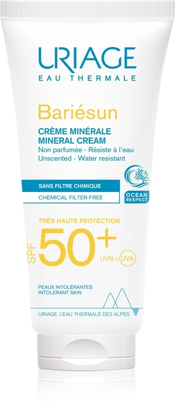 Uriage Bariésun Mineral Cream SPF 50+ 1 Uriage Bariésun Mineral Cream SPF 50+