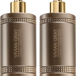 Vivian Gray Brown Crystals