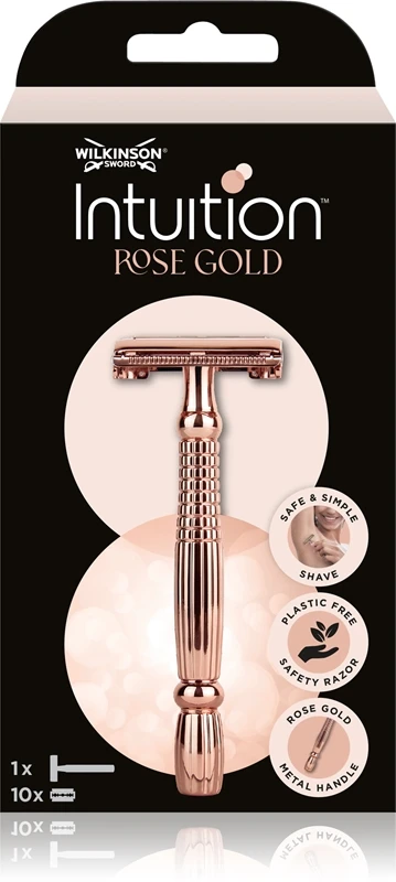 Wilkinson Sword Intuition Rose Gold Razor 1 Wilkinson Sword Intuition Rose Gold Razor