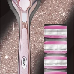 Wilkinson Sword Quattro For Women Rose Gold