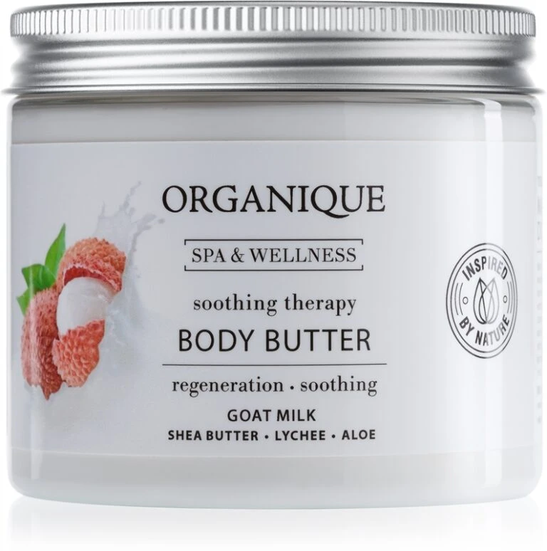 Teint Lisse Soldes Magasin -Teint Lisse Soldes Magasin organique soothing therapy beurre corporel nourrissant au lait de chevre 768x774 1